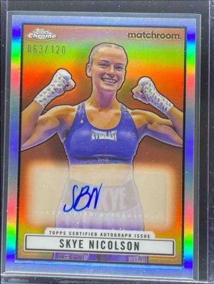 2024 Topps Chrome #TRA-SK 1951 Ringside Autographs (/120)