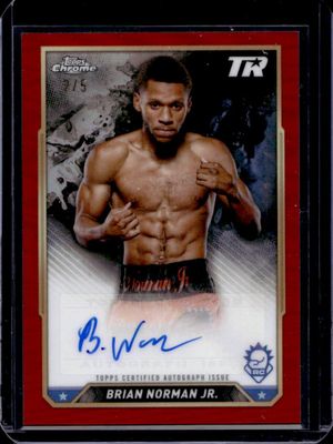 2024 Topps Chrome #CBA-BNJ Chrome Autographs - Red Refractor /5