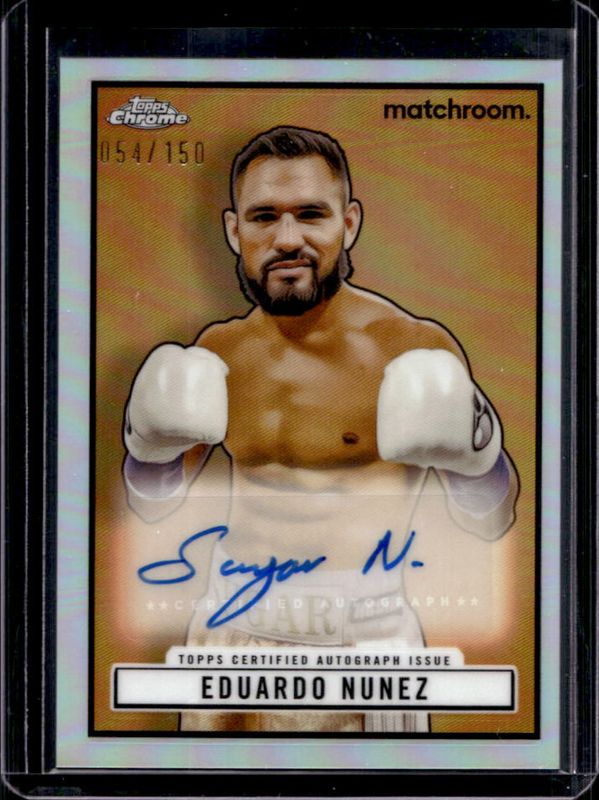 Eduardo Nunez 2024 Topps Chrome #TRA-EN 1951 Ringside Autographs /120 RAW