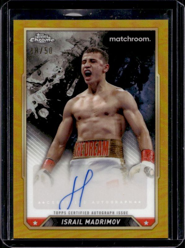 2024 Topps Chrome #CBA-IMV Chrome Autographs - Gold Refractor /50