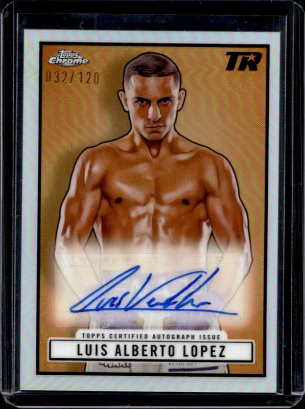 Luis Alberto Lopez 2024 Topps Chrome #TRA-LL 1951 Ringside Autographs /120 RAW