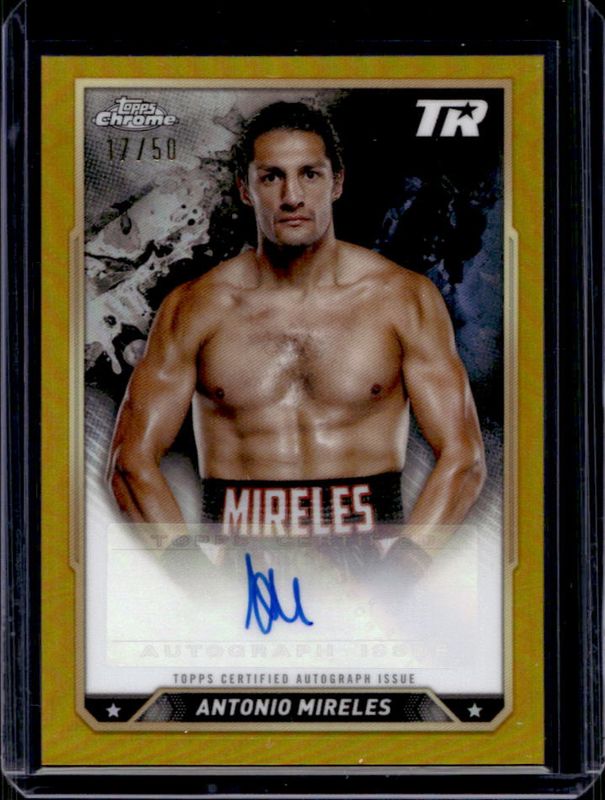 2024 Topps Chrome #CBA-AMS Chrome Autographs - Gold Refractor /50