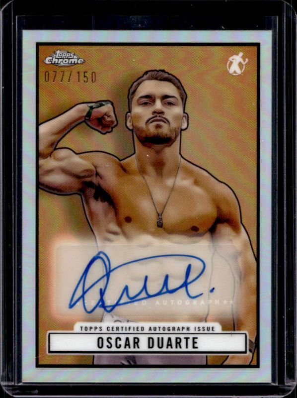 Oscar Duarte 2024 Topps Chrome #TRA-OD 1951 Ringside Autographs /120 RAW