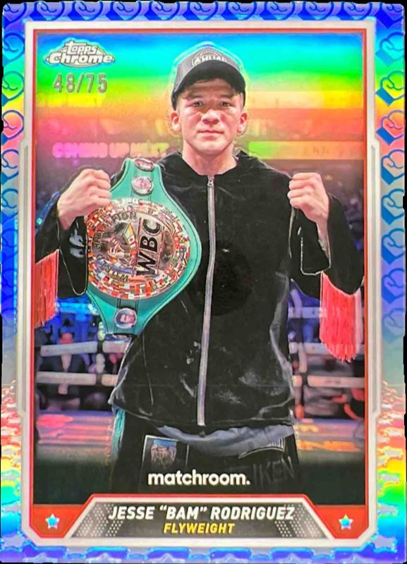 2024 Topps Chrome #61 Glove Logo Refractor /75