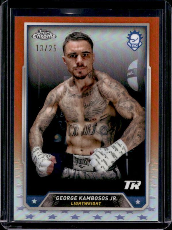 2024 Topps Chrome #22 Orange Refractor /25