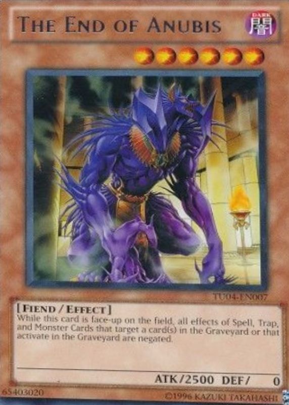 The End of Anubis Yu-Gi-Oh! Cards Price Guide - Sports Card Investor