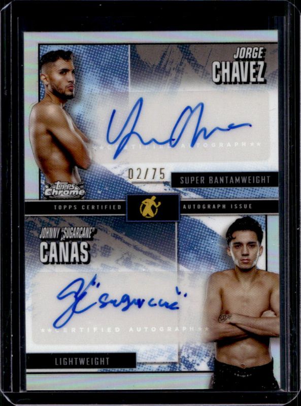 Jorge Chavez 2024 Topps Chrome #SMS-CC Stablemates Signatures /75 RAW
