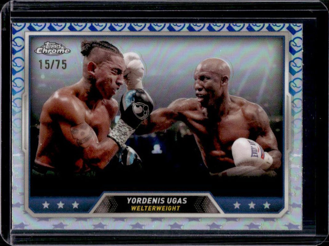 2024 Topps Chrome #70 Glove Logo Refractor /75