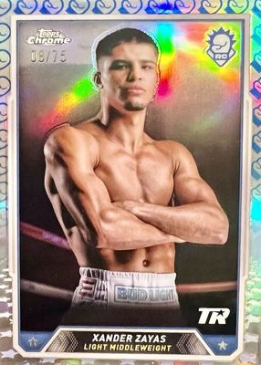 2024 Topps Chrome #20 Glove Logo Refractor /75