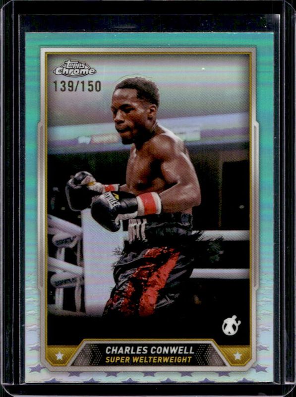 Charles Conwell 2024 Topps Chrome #45 Aqua Refractor /199 RAW