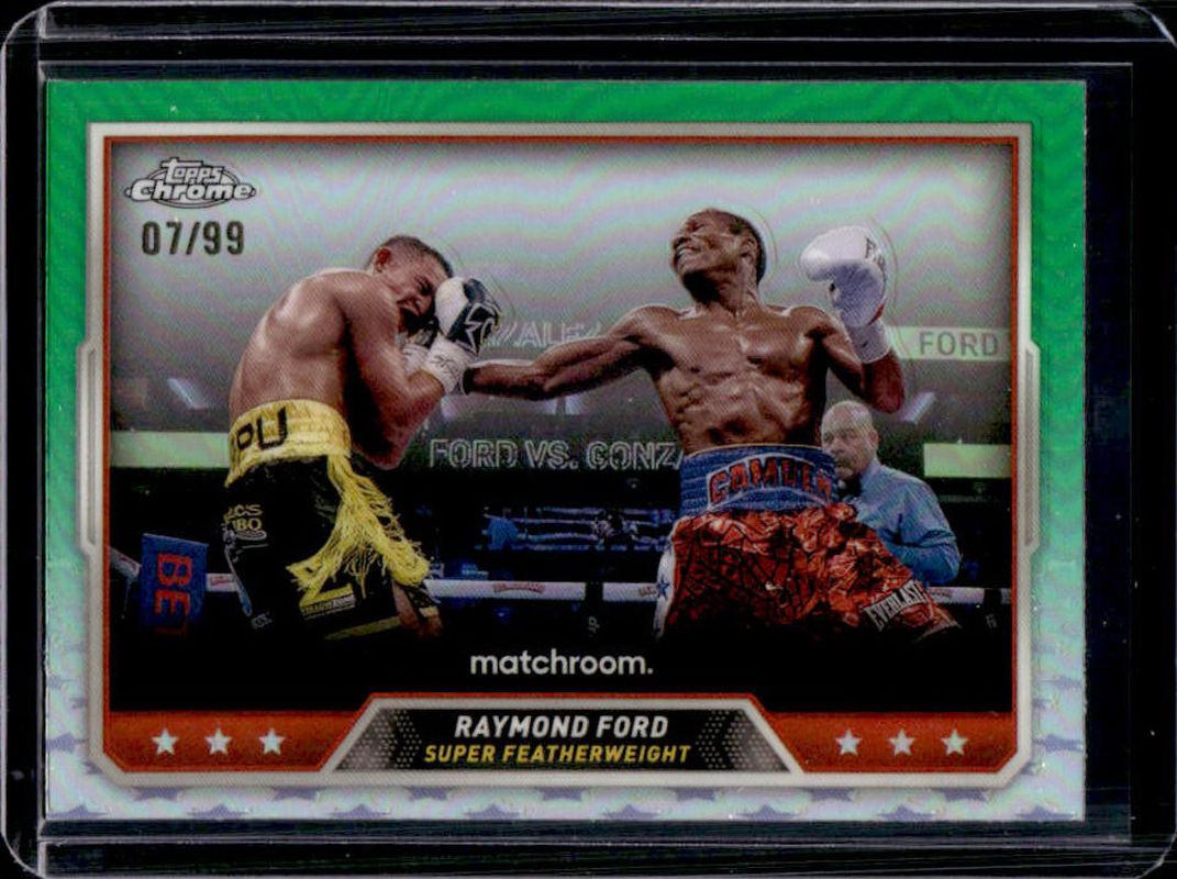 Raymond Ford 2024 Topps Chrome #78 Green Refractor /99 RAW