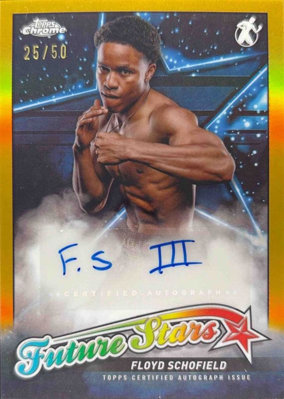 2024 Topps Chrome #FSA-FS Future Stars Autographs - Gold Refractor /50