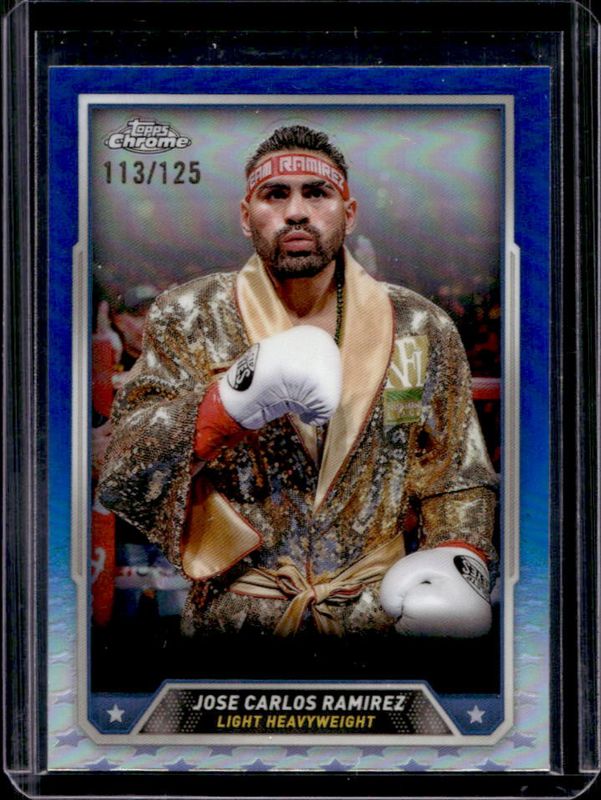 2024 Topps Chrome #54 Blue Refractor /125