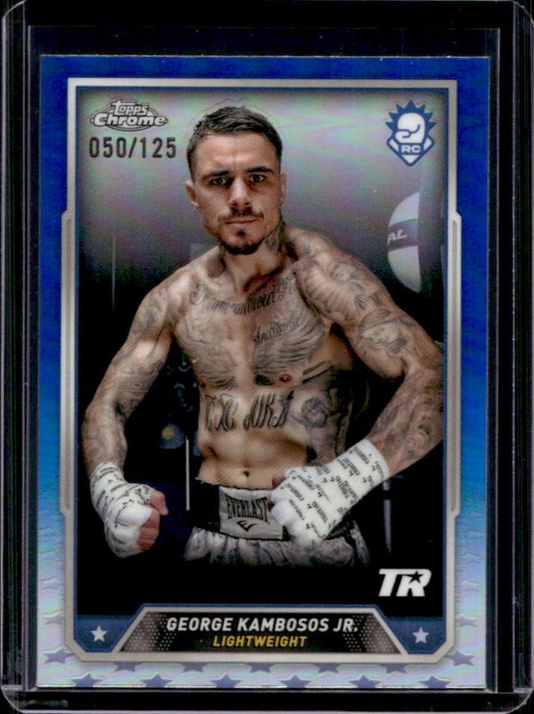 2024 Topps Chrome #22 Blue Refractor /125