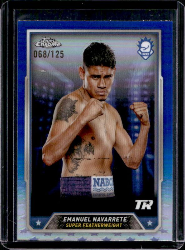 Emanuel Navarette 2024 Topps Chrome #10 Blue Refractor /125 RAW