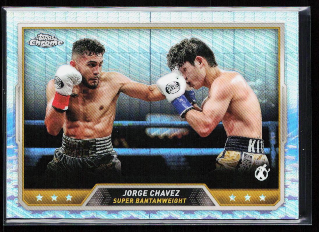 Jorge Chavez 2024 Topps Chrome #100 Prism Refractor RAW