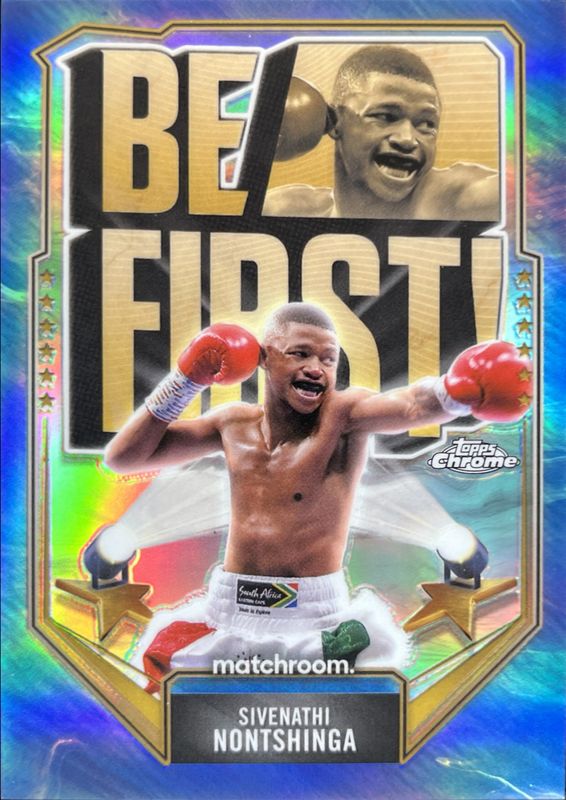 Sivenathi Nontshinga 2024 Topps Chrome #BF-10 Be First RAW