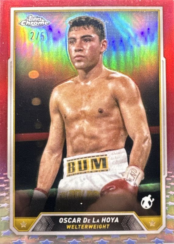 2024 Topps Chrome #32 Red Refractor /5