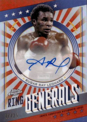 2024 Topps Chrome #RGA-SL Ring Generals Autographs - Orange Refractor /25