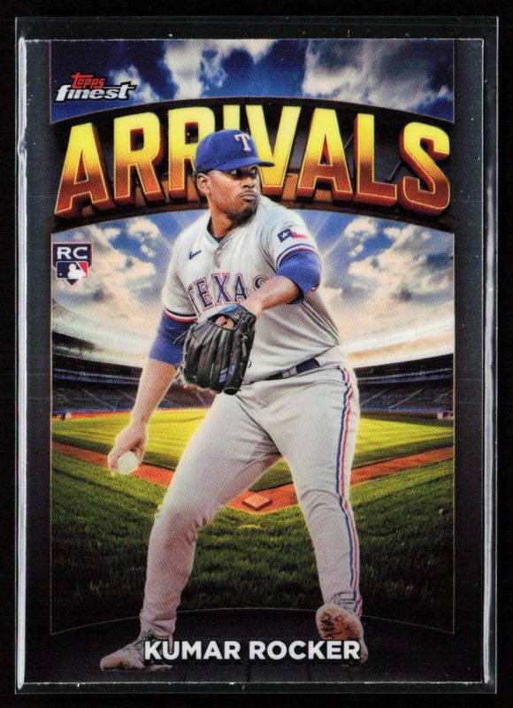 Kumar Rocker 2025 Topps Finest #A-13 Arrivals Rookie RAW