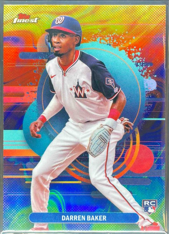2025 Topps Finest #156 Base Uncommon - Oil Spill Refractor