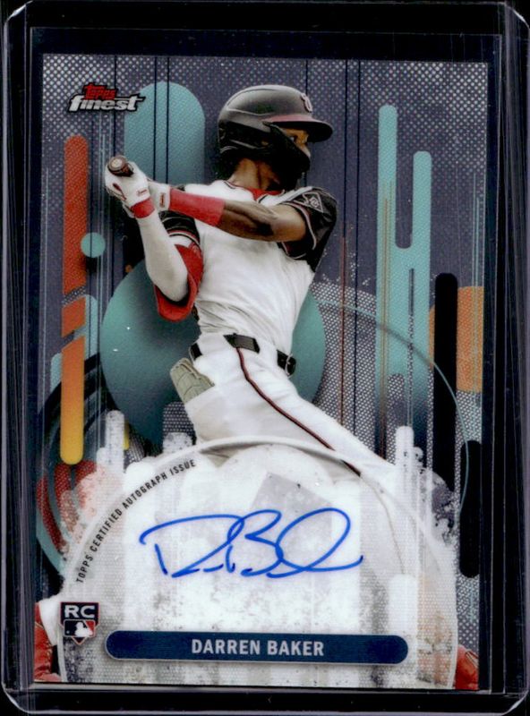 2025 Topps Finest #FA-DB Finest Autographs
