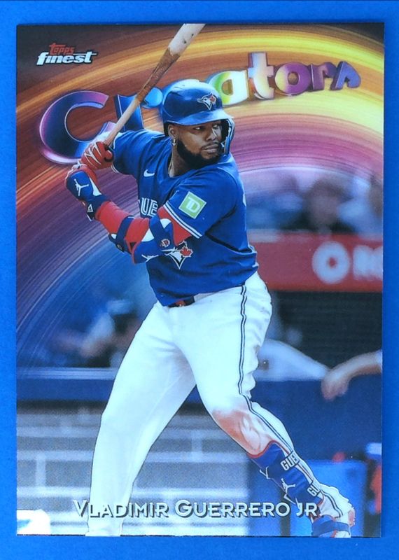 Ronald Acuna Jr. / Vladimir Guerrero Jr. 2025 Topps Finest #C-27 Creators RAW