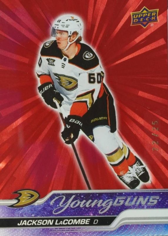 2023 Upper Deck #456 Young Guns - Outburst Red /25