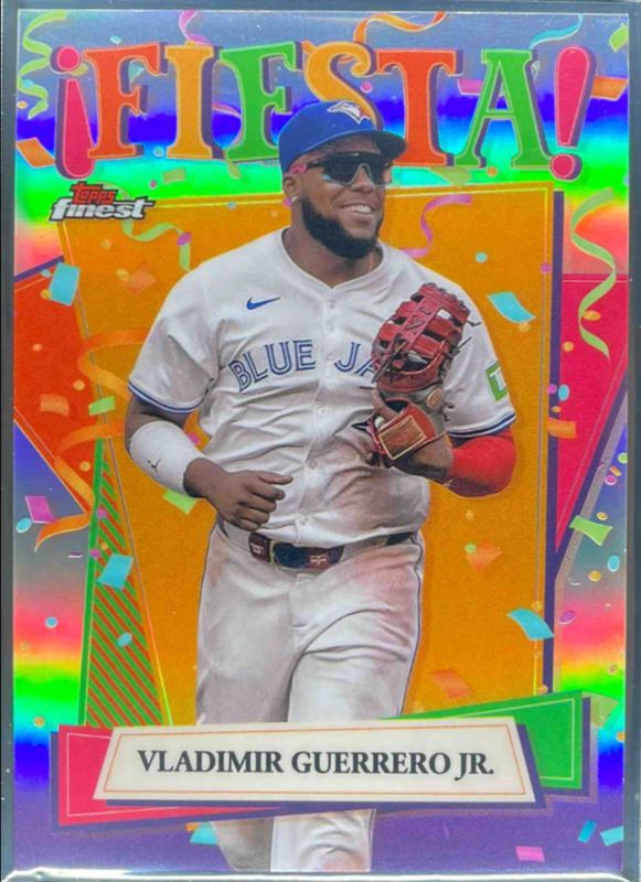 Ronald Acuna Jr. / Vladimir Guerrero Jr. 2025 Topps Finest #F-1 Fiesta /(SSP) RAW