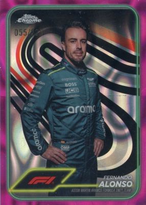 Fernando Alonso 2005 Futera Grand Prix #1 Base Price Guide