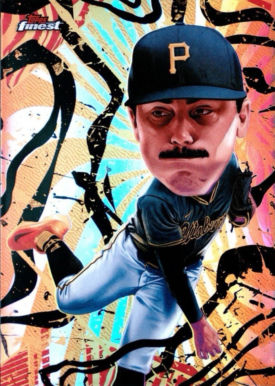 Paul Skenes 2025 Topps Finest #HL-7 Headliners /(SSP) Price Guide