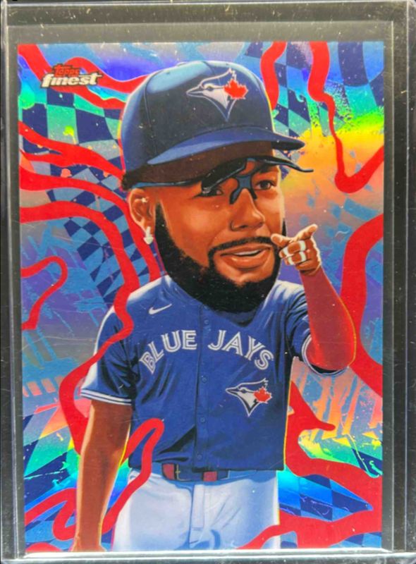 Ronald Acuna Jr. / Vladimir Guerrero Jr. 2025 Topps Finest #HL-9 Headliners /(SSP) RAW