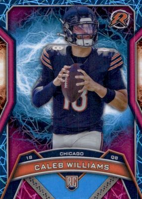 2024 Topps Resurgence #117 Sky Blue & Pink Shock Refractor