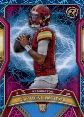 2024 Topps Resurgence #196 Sky Blue & Pink Shock Refractor