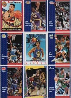 1991 Fleer Wheaties #2 9 card Collector Sheets