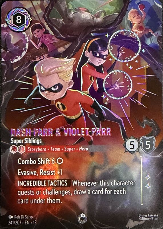 Dash Parr & Violet Parr - Super Siblings 2026 Attack of the Vine