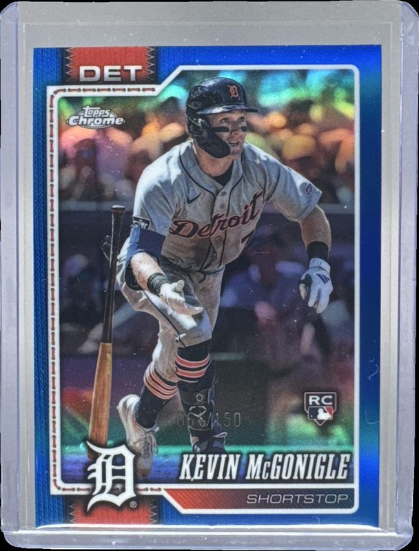 2026 Topps Chrome #16 Blue Refractor /150