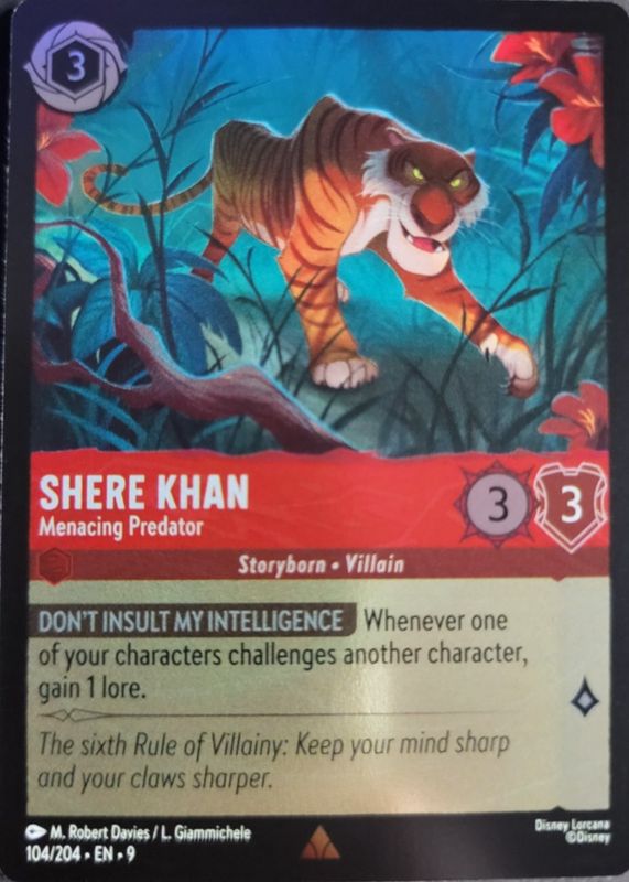 2025 Fabled #104/204 Cold Foil