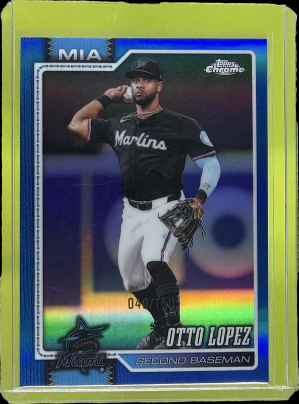 2026 Topps Chrome #116 Blue Refractor /150
