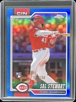 2026 Topps Chrome #6 Blue Refractor /150