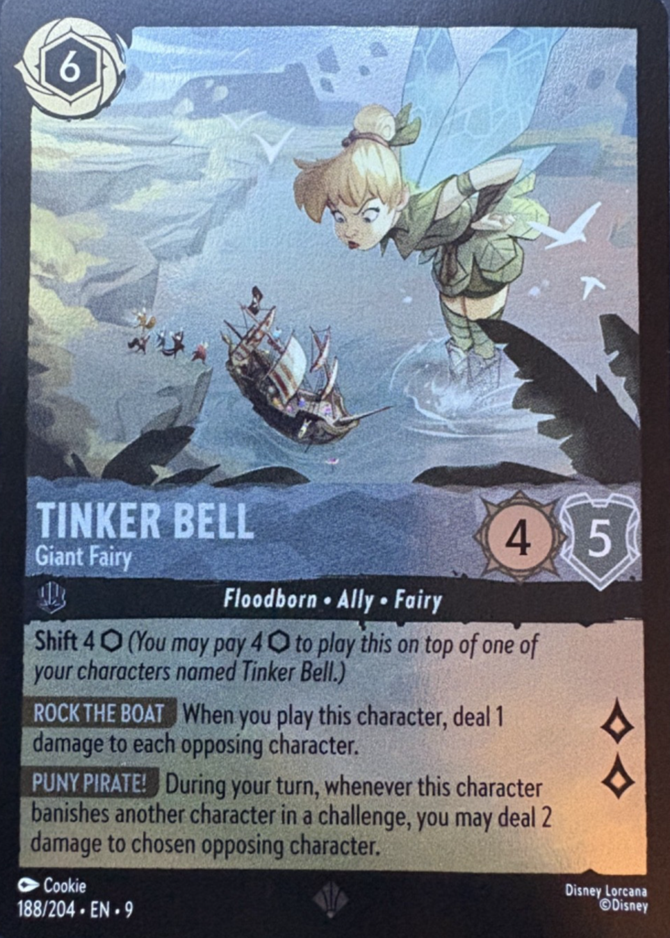 tinker bell lorcana card Lorcana: Reign of Jafar Deck Box Tinker Bell main image 1