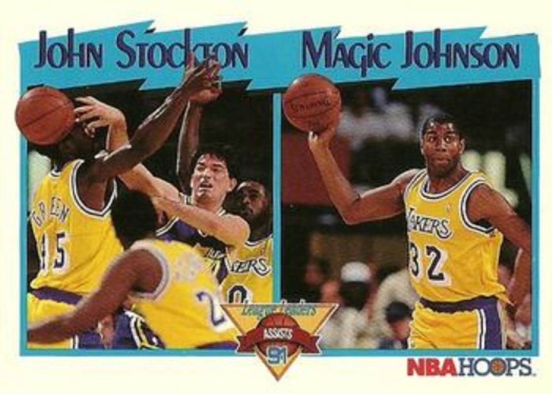 1991 Hoops #312 Base