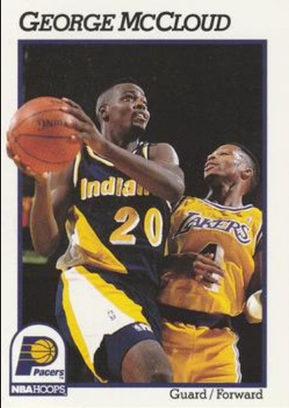 1991 Hoops #373 Base