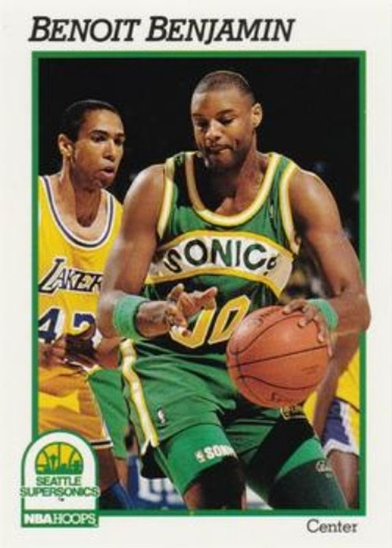 1991 Hoops #197 Base