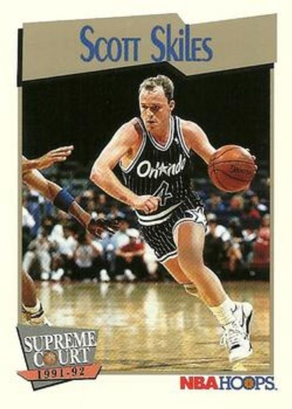Scott Skiles 1991 Hoops #486 Base RAW