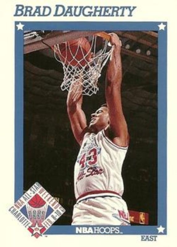 Brad Daugherty 1991 Hoops #249 Base RAW