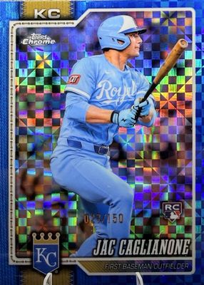 2026 Topps Chrome #131 Blue X-Fractor /150