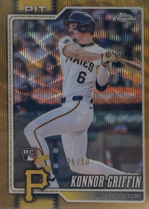 2026 Topps Chrome #74 Gold Wave Refractor /50