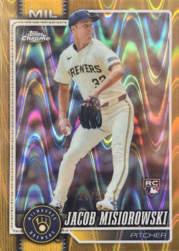 2026 Topps Chrome #196 Gold Wave Refractor /50