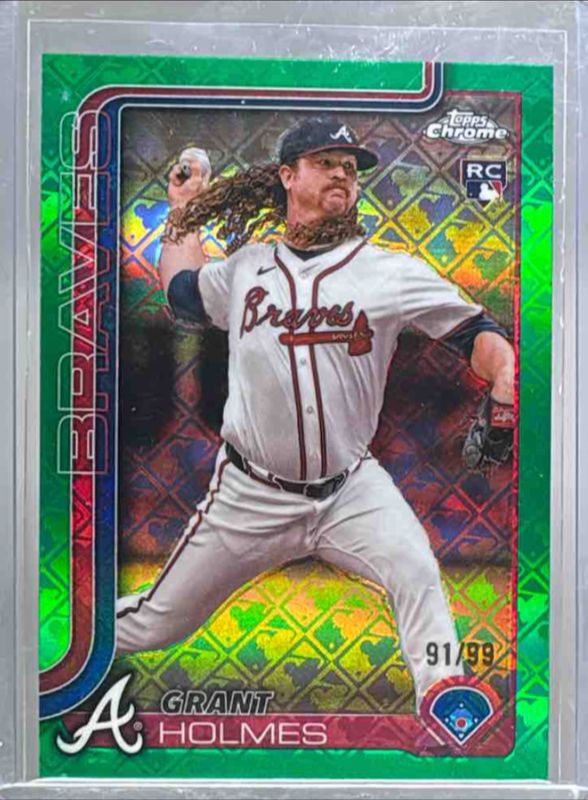 2025 Topps Chrome Logofractor Edition #169 Green Refractor /99